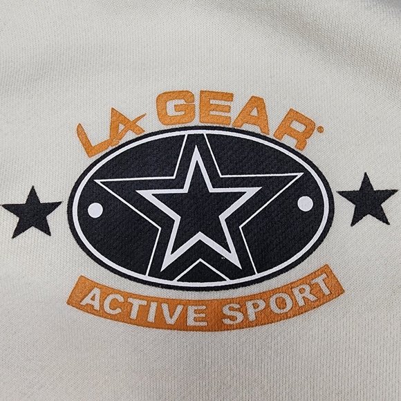 LA‎ Gear Bodywear Vintage Oversized Cropped Sweatshirt - Picture 4 of 8